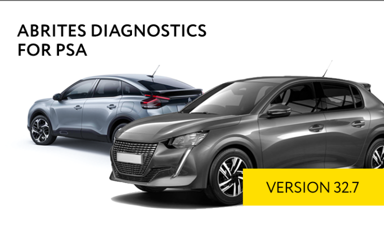 ABRITES DIAGNOSTICS FOR PSA VERSION 32.7