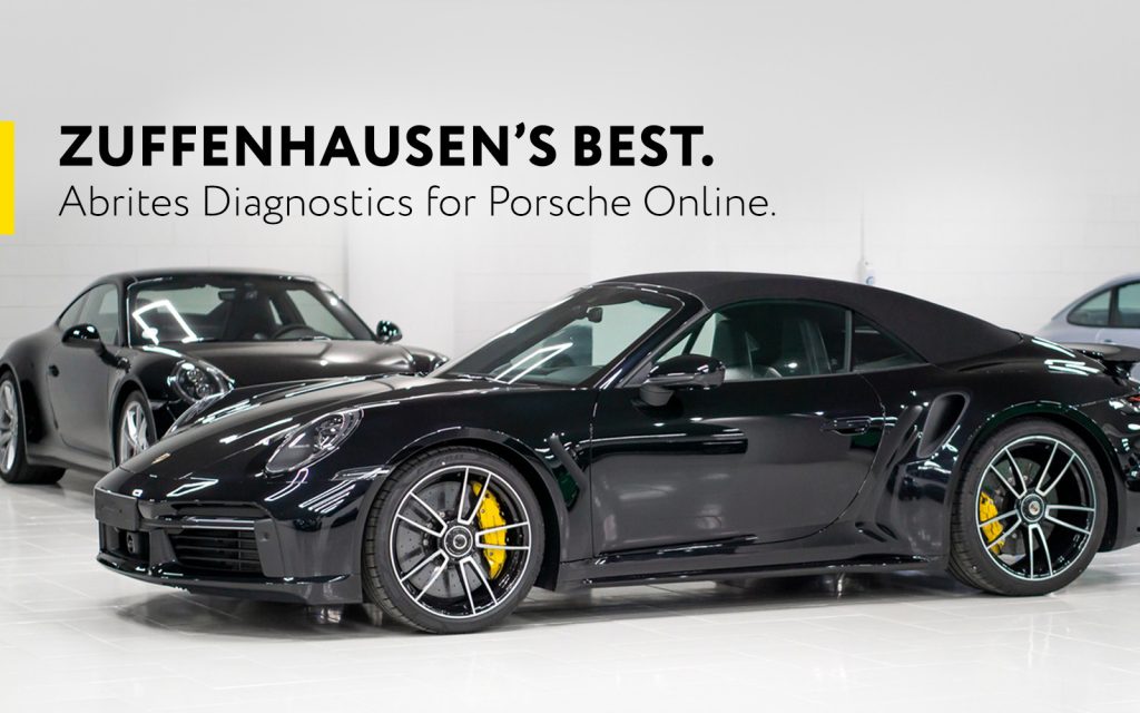 ZUFFENHAUSEN’S BEST. ABRITES DIAGNOSTICS FOR PORSCHE ONLINE.