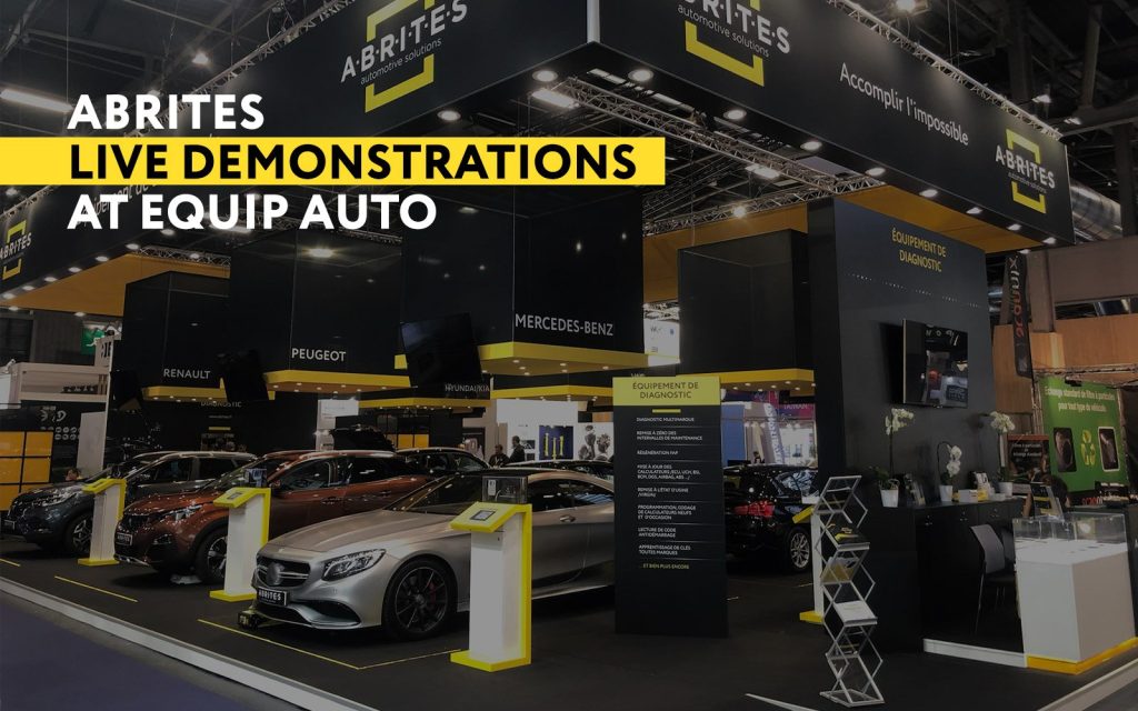 ABRITES LIVE DEMONSTRATIONS AT EQUIP AUTO 2022!
