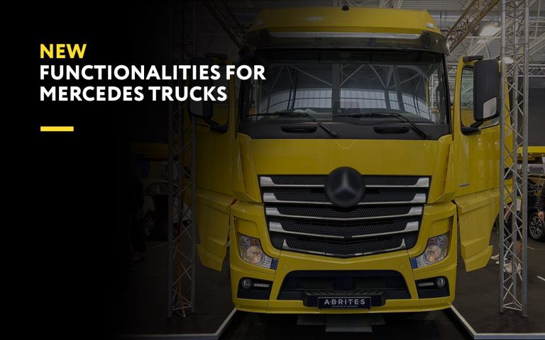 NEW FUNCTIONALITIES FOR MERCEDES-BENZ TRUCKS BY ABRITES