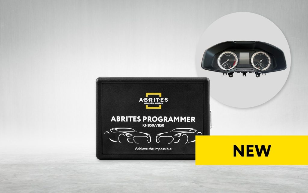 NEW DASHBOARD WITH RH850 PROCESSOR ADDED FOR SUPPORT BY THE ZN085 ABRITES PROGRAMMER!