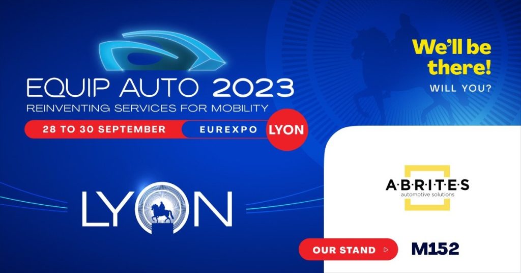 ABRITES AT EQUIP AUTO LYON, 28-30 SEPTEMBER, 2023