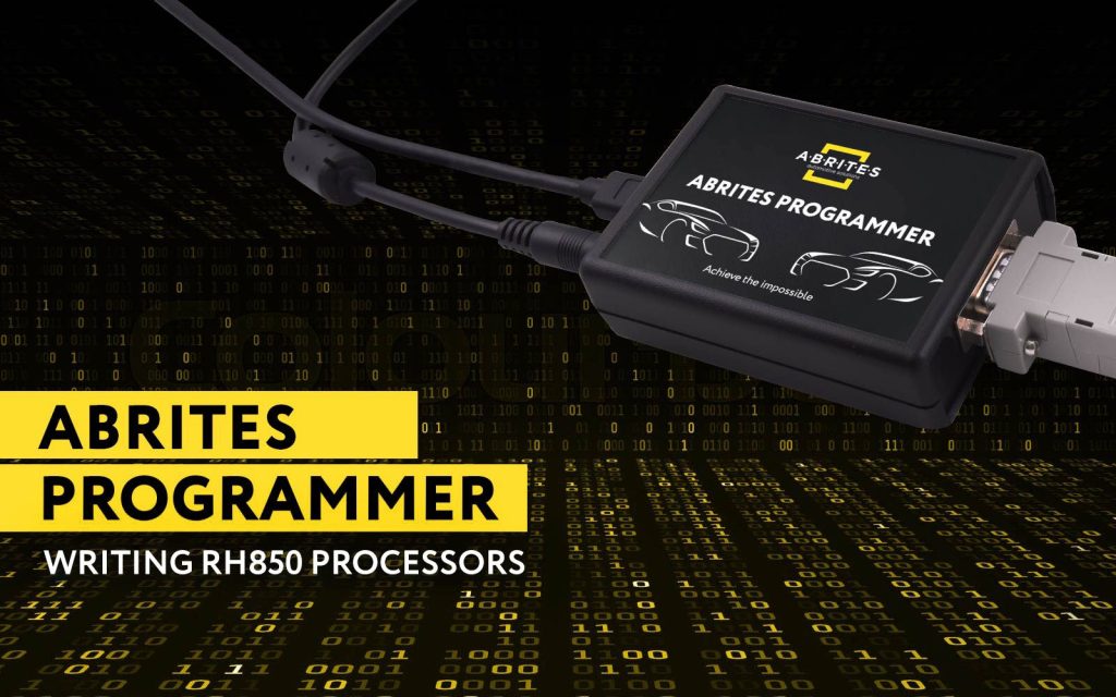 WRITING THE RH850 PROCESSORS