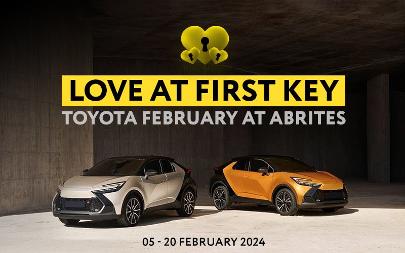LOVE AT FIRST KEY – TOYOTA FEBRUARY AT ABRITES