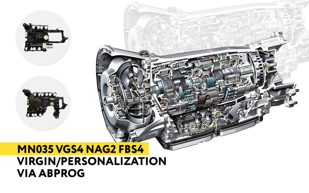 MN035 VGS4-NAG2 FBS4 VIRGIN/PERSONALIZATION VIA ABPROG BY ABRITES