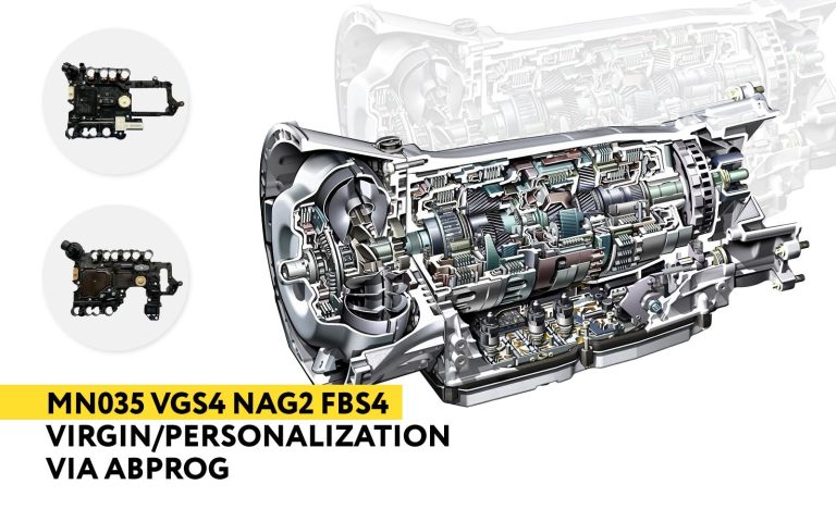 MN035 VGS4-NAG2 FBS4 VIRGIN/PERSONALIZATION VIA ABPROG BY ABRITES