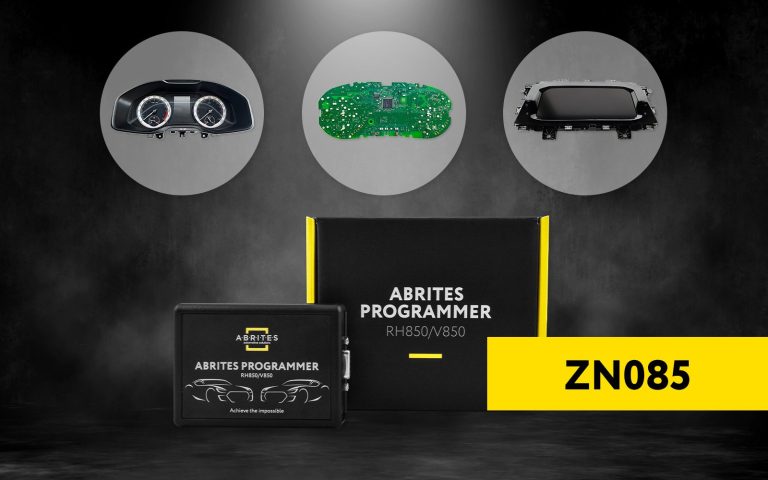 NEW DASHBOARDS ADDED FOR SUPPORT BY THE ABRITES RH850/V850 PROGRAMMER