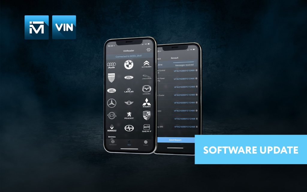WHAT’S NEW IN THE LATEST UPDATE OF THE VIN READER APP?