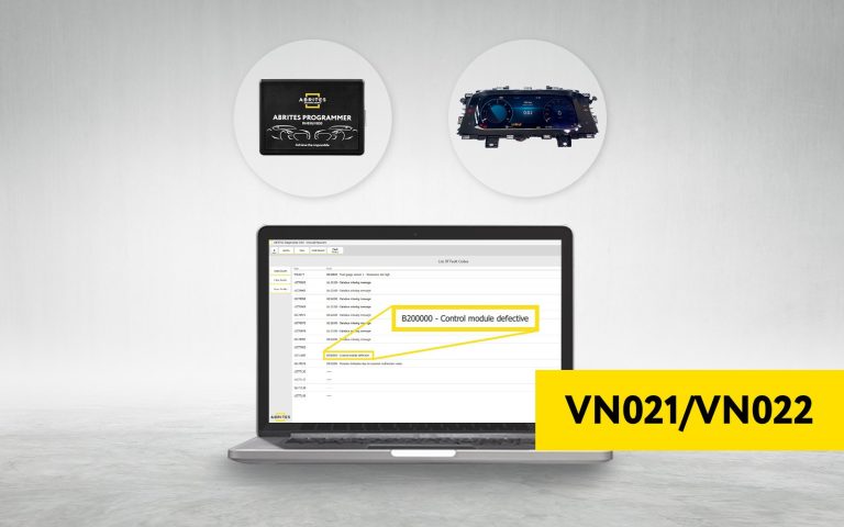 NEW IN VAG MQB RH850 DASHBOARD WRITING FUNCTIONALITIES: CLEARING DTCs