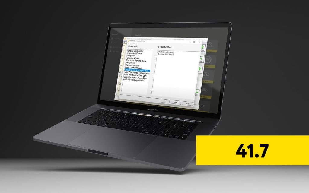 ABRITES DIAGNOSTICS FOR VAG VEHICLES VERSION 41.7