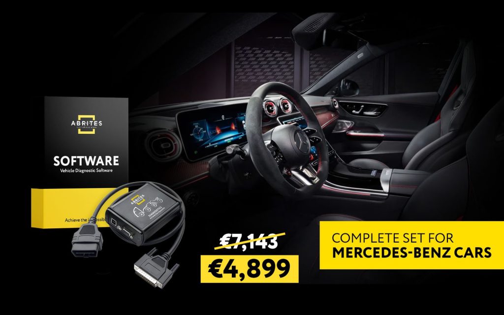 AUTOMECHANIKA FRANKFURT IS APPROACHING! COMPLETE SET FOR MERCEDES-BENZ VEHICLES AVAILABLE!