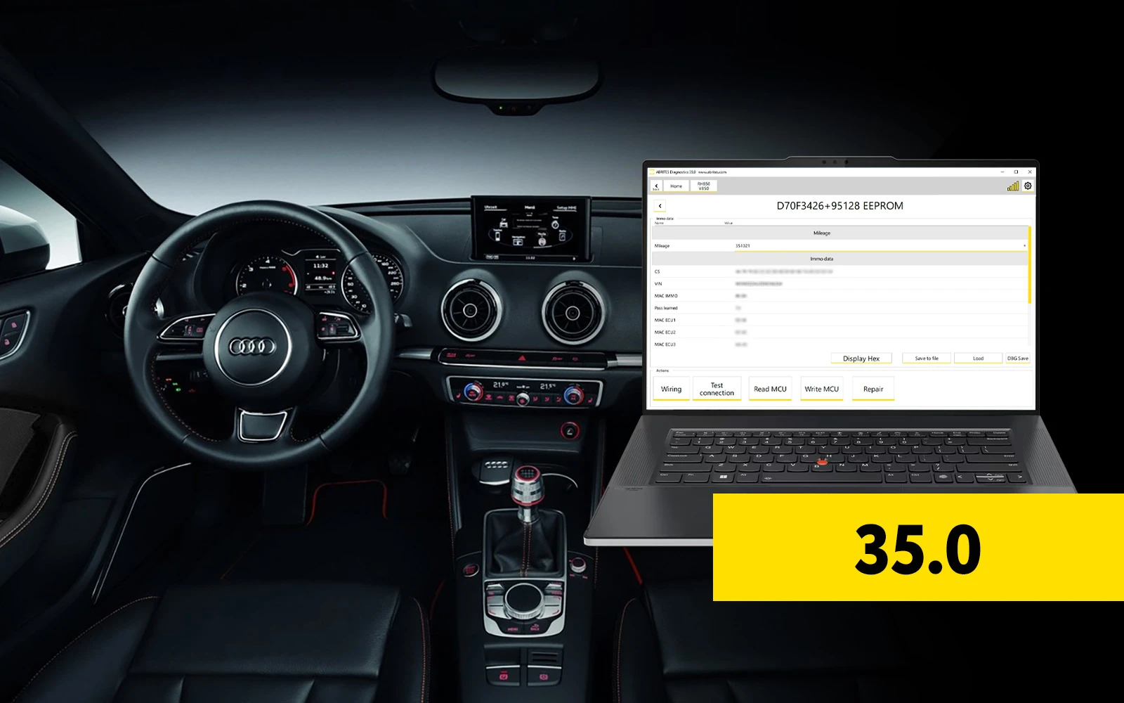 KEY PROGRAMMING, DASHBOARD EXCHANGE AND CALIBRATION FOR JCI MQB (2012-2014) WITH EXTERNAL EEPROM MADE EASY!