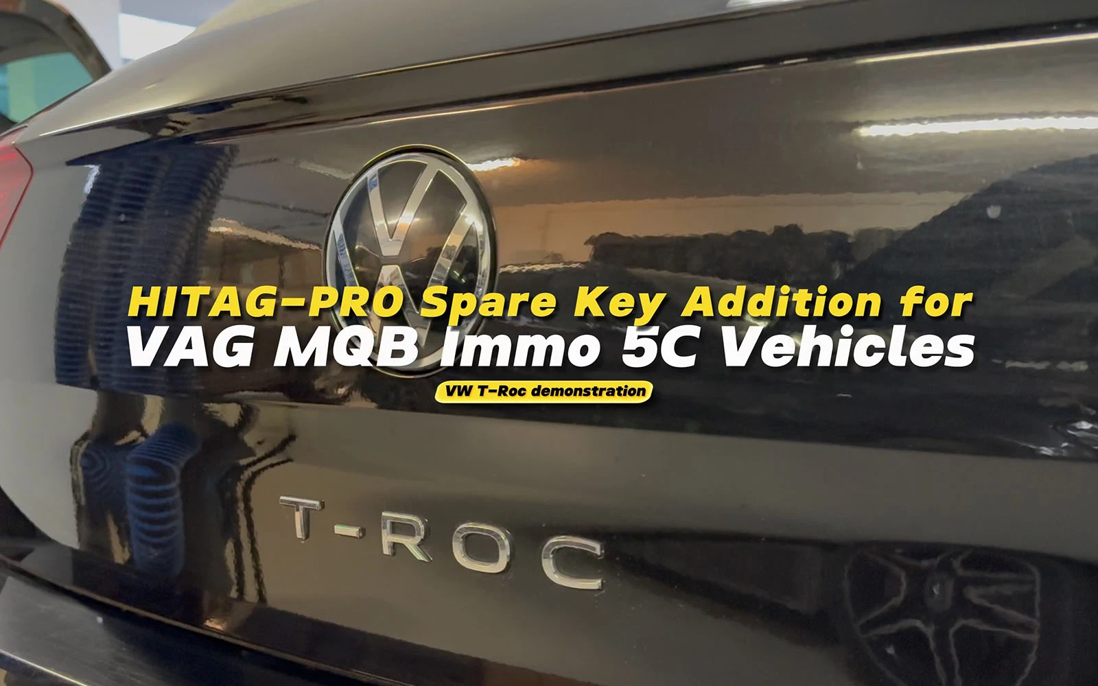 How to Add a Key to a VW T-Roc (Immo 5C) Using AVDI?
